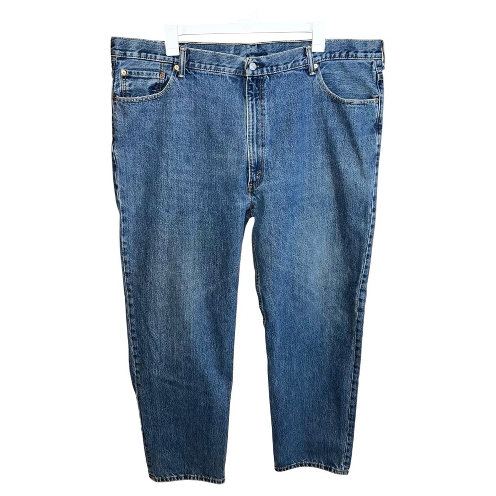 Levi’s 550 Jeans Men’s 48x34 Blue Medium Wash Straight 47x33